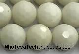 CCB1212 15 inches 10mm faceted round ivory jasper beads