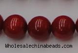 CCB129 15.5 inches 11mm round red coral beads strand wholesale