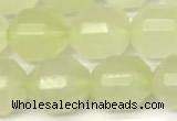 CCB1420 15 inches 9mm - 10mm faceted New jade beads