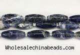 CCB780 15.5 inches 15*38mm - 16*40mm rice sodalite  beads