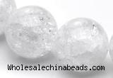 CCC20 20mm round grade A white crystal beads Wholesale