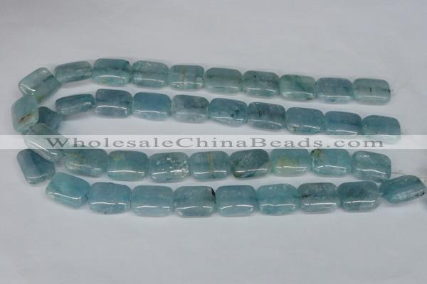 CCE54 15.5 inches 15*20mm rectangle dyed natural celestite gemstone beads