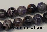 CCG28 15.5 inches 12mm round natural charoite gemstone beads