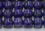 CCG315 15.5 inches 6mm round dyed charoite gemstone beads