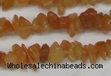 CCH201 34 inches 3*5mm red aventurine chips gemstone beads wholesale