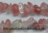 CCH237 34 inches 5*8mm cherry quartz chips beads wholesale