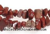 CCH28 35 inches red jasper chips gemstone beads wholesale