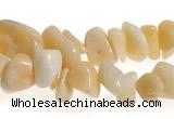 CCH35 35 inches pale yellow topaz chips gemstone beads wholesale