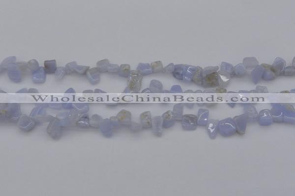 CCH639 15.5 inches 6*8mm - 10*14mm blue lace agate chips beads