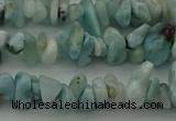 CCH676 15.5 inches 4*6mm - 5*8mm larimar gemstone chips beads