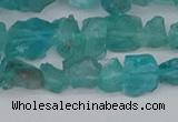 CCH703 15.5 inches 4*6mm - 6*8mm blue apatite chips beads