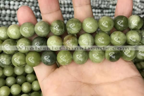 CCJ314 15.5 inches 12mm round China jade beads wholesale