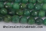 CCJ411 15.5 inches 6mm faceted round west African jade beads