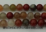 CCJ450 15.5 inches 4mm round colorful jasper beads wholesale