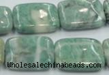 CCJ53 15.5 inches 18*25mm rectangle African jade gemstone beads