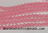 CCN04 15.5 inches 4mm round candy jade beads wholesale