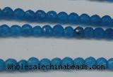 CCN1200 15.5 inches 4mm faceted round candy jade beads wholesale