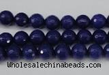 CCN1213 15.5 inches 8mm faceted round candy jade beads wholesale