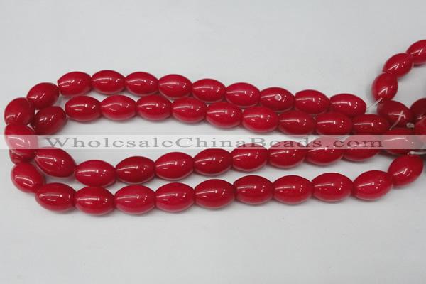 CCN123 15.5 inches 13*18mm rice candy jade beads wholesale