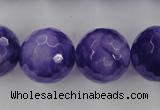 CCN1258 15.5 inches 18mm faceted round candy jade beads wholesale