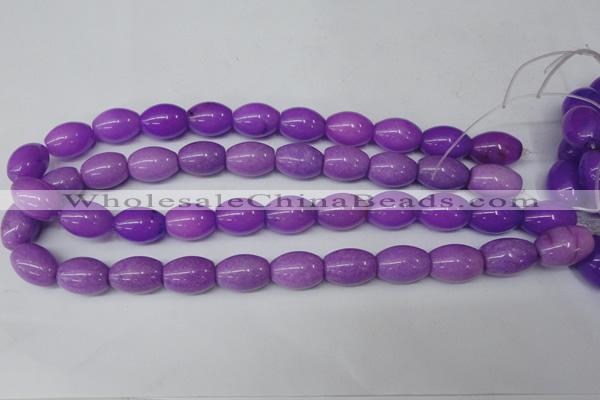 CCN126 15.5 inches 13*18mm rice candy jade beads wholesale