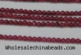 CCN1335 15.5 inches 3mm round candy jade beads wholesale