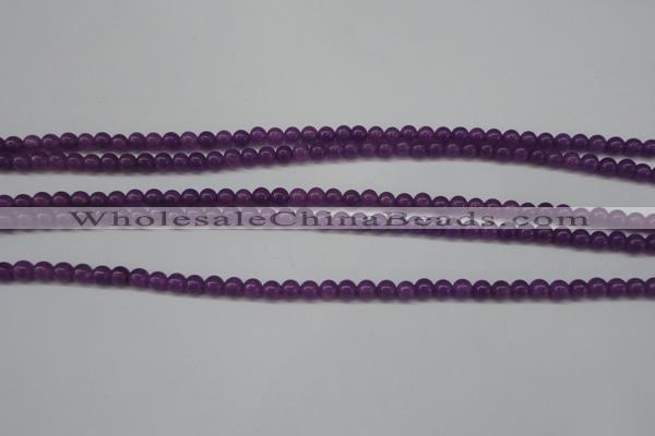 CCN1340 15.5 inches 4mm round candy jade beads wholesale