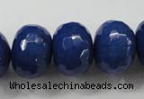 CCN1389 15.5 inches 15*20mm faceted rondelle candy jade beads