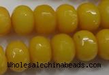 CCN1397 15.5 inches 12*16mm faceted rondelle candy jade beads