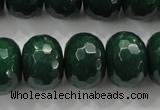 CCN1418 15.5 inches 13*18mm faceted rondelle candy jade beads