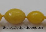 CCN1513 15.5 inches 10*14mm – 20*30mm faceted rice candy jade beads