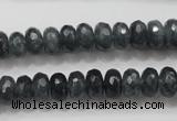 CCN1601 15.5 inches 6*10mm faceted rondelle candy jade beads