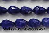 CCN1688 15.5 inches 10*14mm faceted teardrop candy jade beads wholesale