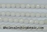 CCN1800 15 inches 4mm faceted round candy jade beads wholesale