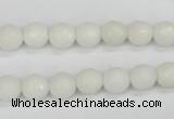 CCN1802 15 inches 8mm faceted round candy jade beads wholesale