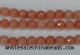 CCN1811 15 inches 6mm faceted round candy jade beads wholesale