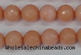 CCN1814 15 inches 12mm faceted round candy jade beads wholesale