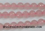 CCN1852 15 inches 8mm faceted round candy jade beads wholesale