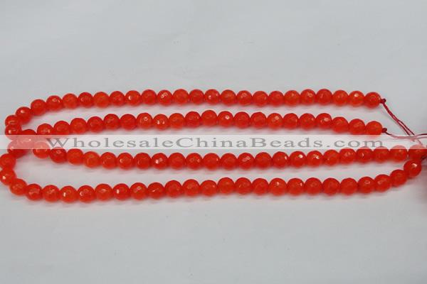 CCN1950 15 inches 4mm faceted round candy jade beads wholesale