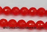 CCN1953 15 inches 10mm faceted round candy jade beads wholesale