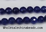 CCN1962 15 inches 8mm faceted round candy jade beads wholesale