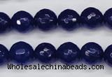 CCN1964 15 inches 12mm faceted round candy jade beads wholesale