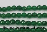 CCN1970 15 inches 4mm faceted round candy jade beads wholesale