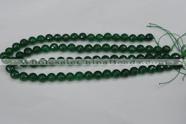 CCN1974 15 inches 12mm faceted round candy jade beads wholesale