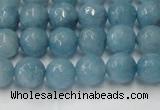 CCN2017 15 inches 8mm faceted round candy jade beads wholesale