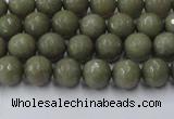 CCN2022 15 inches 4mm faceted round candy jade beads wholesale