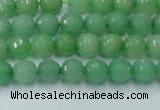 CCN2029 15 inches 4mm faceted round candy jade beads wholesale