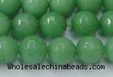 CCN2034 15 inches 14mm faceted round candy jade beads wholesale