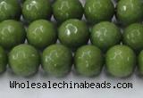 CCN2039 15 inches 10mm faceted round candy jade beads wholesale