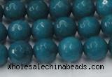 CCN2046 15 inches 10mm faceted round candy jade beads wholesale